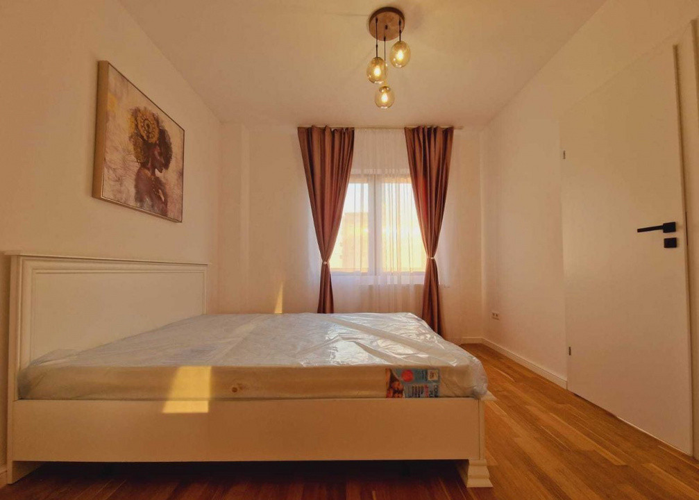 Apartament 2 camere cu finisaje moderne, 2 băi + parcare subterană | 520€/lună