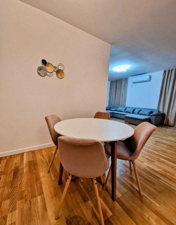 Apartament 2 camere cu finisaje moderne, 2 băi + parcare subterană | 520€/lună