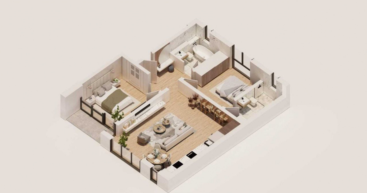 Apartamente 3 camere, Calea Torontalului