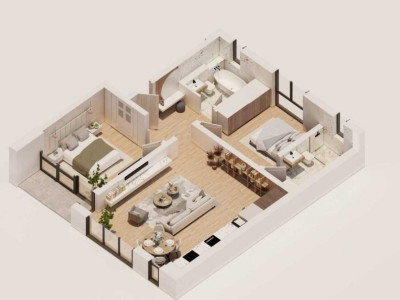 Apartamente 3 camere, Calea Torontalului