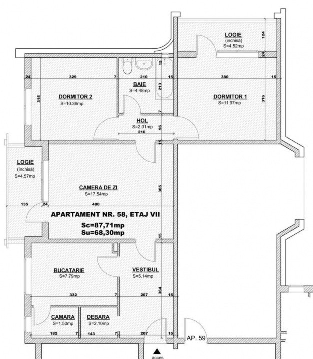 Apartament 3 camere ultracentral – între Iulius Mall & Piața Unirii – 155.000 €