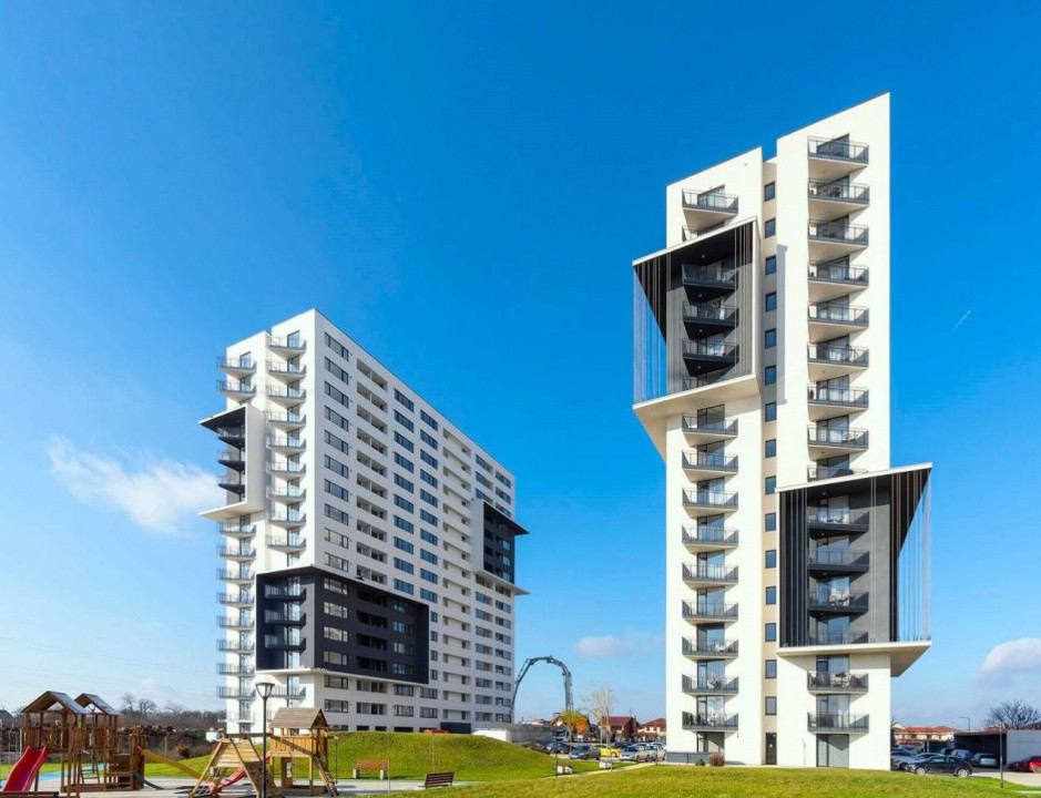 XCity Tower – Apartament Smart 2 camere, panoramă – 470 €/lună